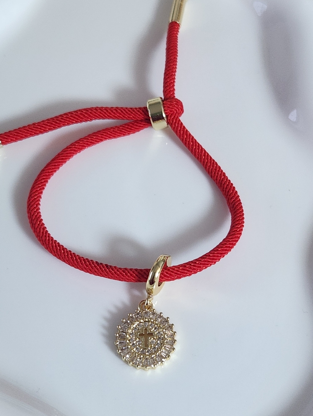 Cross Adjustable Bracelet - Picture 3 of 4